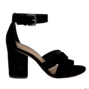 Sz 10 Splendid Nolan Leather Sandal Heels